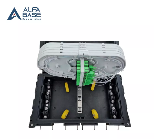 CX-9417 : Closure FTTx Horizontal with PLC Splitter, Snap Lock Type