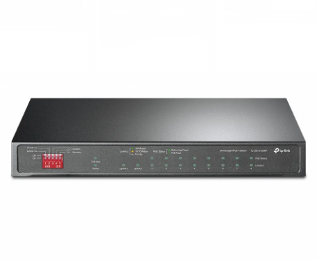 TP-LINK 10-Port Gigabit Desktop Switch with 8-Port PoE+ รุ่น TL-SG1210MP
